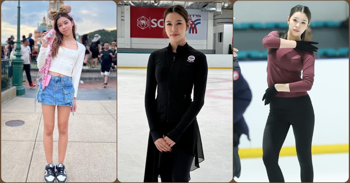 ดาวรุ่งพุ่งแรง! “น้องแตงโม ปุณณดา” นักกีฬาสเก็ตน้ำแข็งทีมชาติไทย